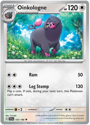 Oinkologne 157/198 · Normal (Scarlet & Violet Base Set)
