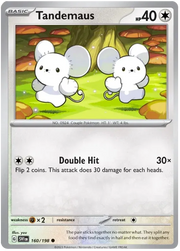 Tandemaus 160/198 · Normal (Scarlet & Violet Base Set)