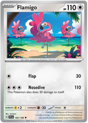 Flamigo 165/198 · Normal (Scarlet & Violet Base Set)