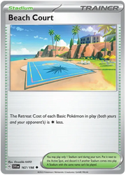 Beach Court 167/198 · Normal (Scarlet & Violet Base Set)