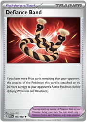 Defiance Band 169/198 · Reverse Holofoil (Scarlet & Violet Base Set)