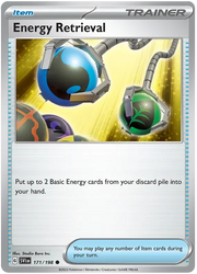 Energy Retrieval 171/198 · Normal (Scarlet & Violet Base Set)
