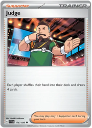 Judge 176/198 · Normal (Scarlet & Violet Base Set)