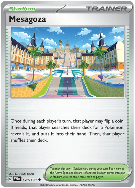 Mesagoza 178/198 · Normal (Scarlet & Violet Base Set)