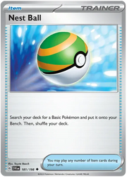 Nest Ball 181/198 · Normal (Scarlet & Violet Base Set)