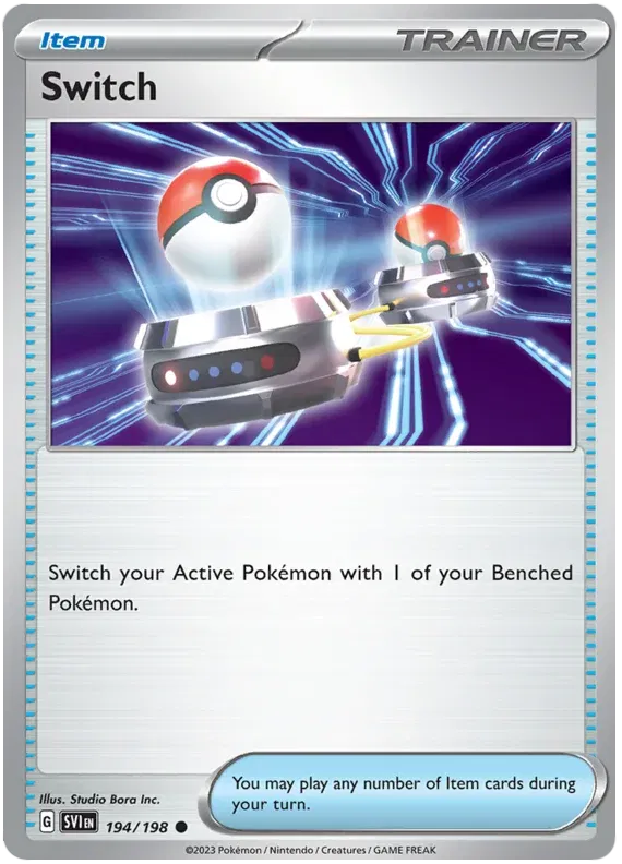 Switch 194/198 · Normal (Scarlet & Violet Base Set)