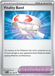 Vitality Band 197/198 · Normal (Scarlet & Violet Base Set)