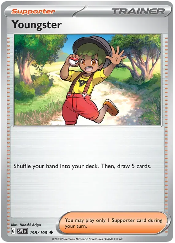 Youngster 198/198 · Normal (Scarlet & Violet Base Set)