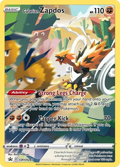 Galarian Zapdos SWSH283 (Sword & Shield Promo)