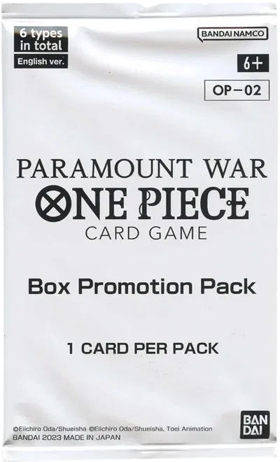 Box Promotion Pack · Booster Pack (Paramount War)