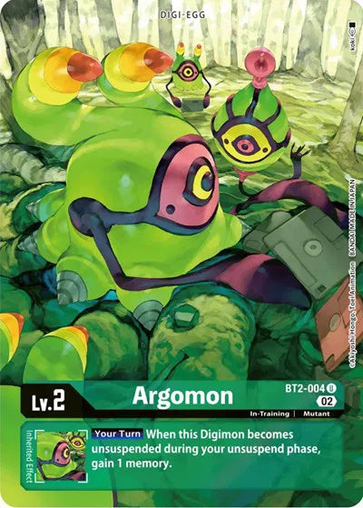 Argomon - BT2-004 (Alternate Art) (Starter Deck 14: Advanced Deck Set)