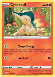 Cyndaquil (Cosmos Holo) SWSH221 (Sword & Shield Promo)