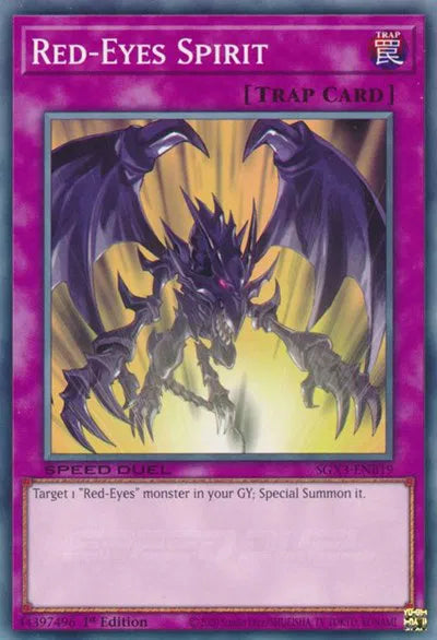 Red-Eyes Spirit SGX3-ENB19 (Speed Duel GX: Duelists of Shadows)