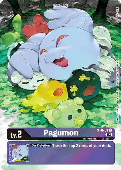 Pagumon (Alternate Art) ST6-01 U (Starter Deck 14: Advanced Deck Set)