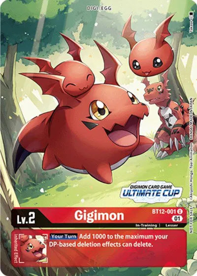 Gigimon (Ultimate Cup) BT12-001 U (Across Time)