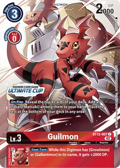 Guilmon (Ultimate Cup) BT12-007 C (Across Time)