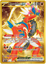 Koraidon ex Scarlet & Violet Base Set Hyper Rare 254/198