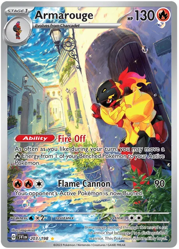 Armarouge 203/198 (Scarlet & Violet Base Set)
