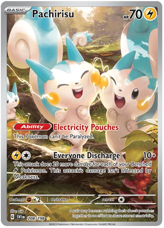 Pachirisu 208/198 (Scarlet & Violet Base Set)