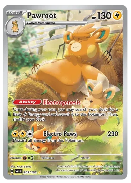 Pawmot 209/198 (Scarlet & Violet Base Set)