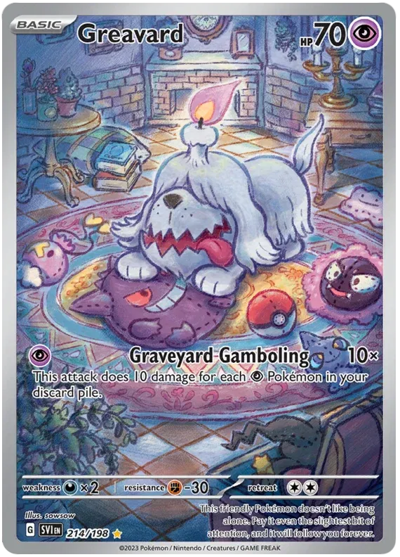 Greavard 214/198 (Scarlet & Violet Base Set)