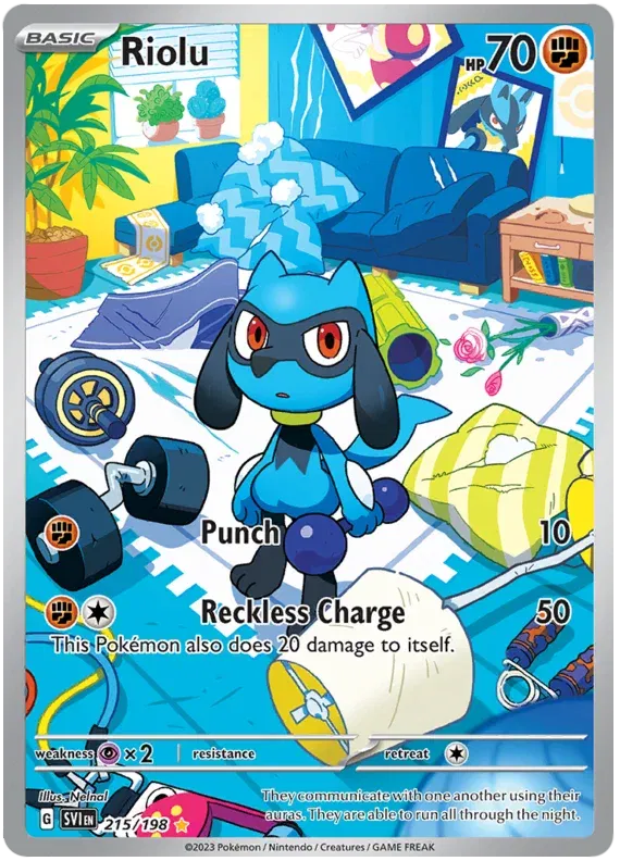 Riolu 215/198 (Scarlet & Violet Base Set)