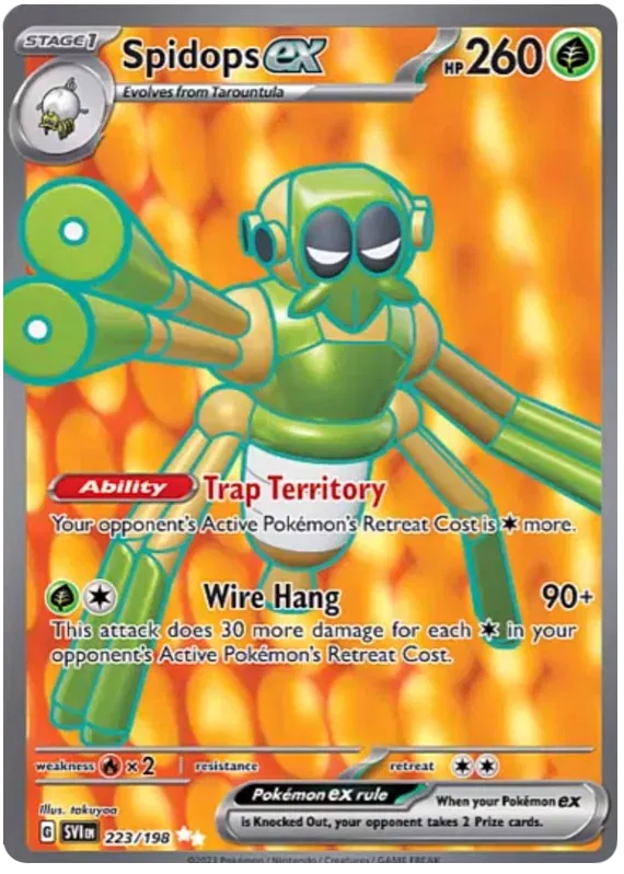 Spidops ex (Full Art) - 223/198