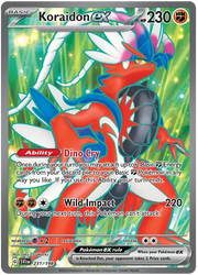 Koraidon ex Scarlet & Violet Base Set Ultra Rare 231/198