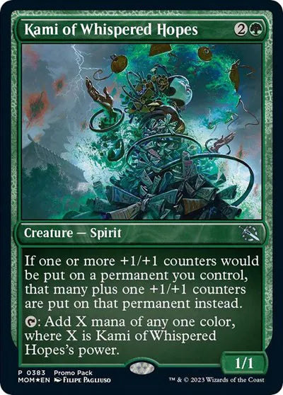 Kami of Whispered Hopes 383 · Normal (Promo Pack: March of the Machine)