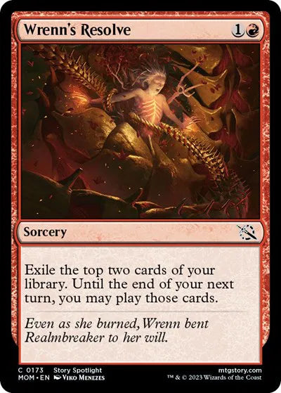 Wrenn's Resolve 0173 · Foil (March of the Machine)
