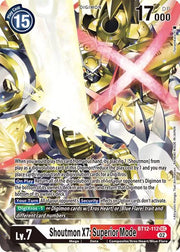 Shoutmon X7: Superior Mode BT12-112 SEC (Across Time)