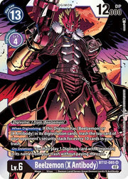 Beelzemon (X Antibody) BT12-085 SR (Across Time)