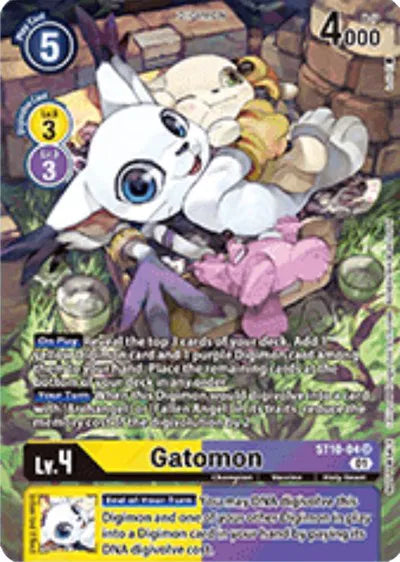 Gatomon (Official Tournament Pack Vol.9) ST10-04 SR (Starter Deck 10: Parallel World Tactician)