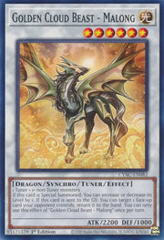 Golden Cloud Beast - Malong CYAC-EN082 (Cyberstorm Access)