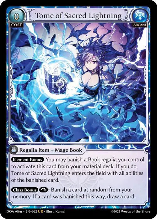 Tome of Sacred Lightning 062 · Foil (Dawn of Ashes Alter Edition)