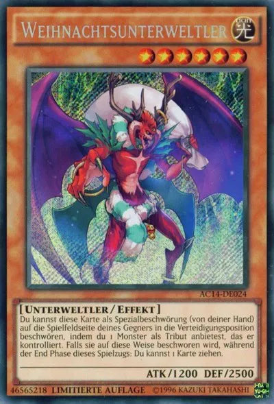Santa Claws (German) - "Weihnachtsunterweltler" AC14-DE024 (Advent Calendar 2014 (Adventskalender ZEXAL-Edition))