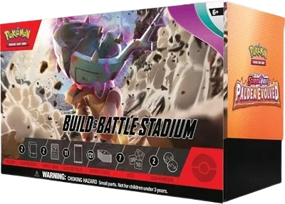 Pokemon TCG Paldea Evolved Build & Battle Stadium