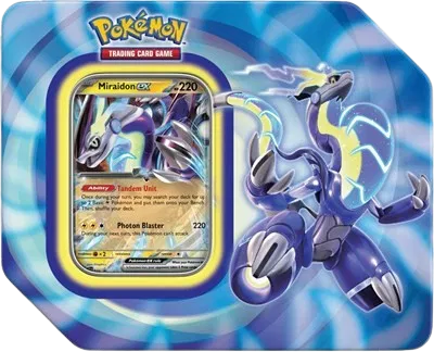 Paldea Legends Tin [Miraidon ex] (International Version) (Miscellaneous Cards & Products)