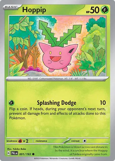 Hoppip 001/193 · Normal (Paldea Evolved)