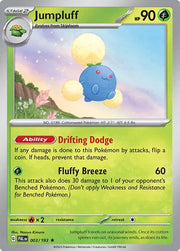 Jumpluff 003/193 · Holofoil (Paldea Evolved)