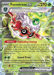 Forretress ex 005/193 (Paldea Evolved)