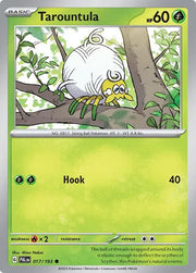 Tarountula 017/193 · Normal (Paldea Evolved)