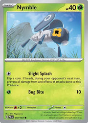 Nymble 019/193 · Reverse Holofoil (Paldea Evolved)