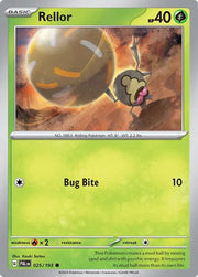 Rellor 025/193 · Reverse Holofoil (Paldea Evolved)