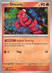 Oricorio 033/193 · Holofoil (Paldea Evolved)