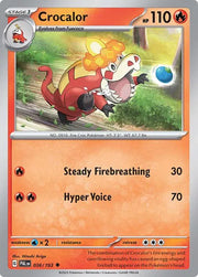 Crocalor 036/193 · Normal (Paldea Evolved)