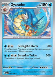 Gyarados 043/193 · Holofoil (Paldea Evolved)