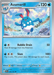 Azumarill 045/193 · Reverse Holofoil (Paldea Evolved)