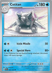 Cetitan 055/193 · Normal (Paldea Evolved)