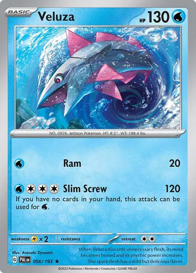 Veluza 056/193 · Holofoil (Paldea Evolved)